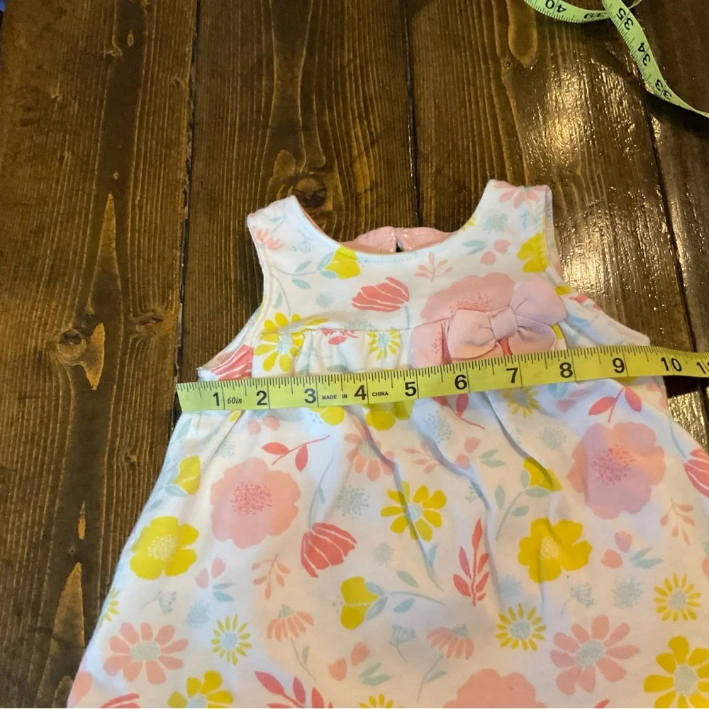 Floral Pink Baby Romper